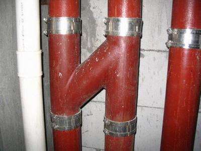 兰州柔性铸铁管排水管件